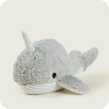 Warmies Narwhal - Microwavable Lavender Scented Large 13” Weighted Soft Toy