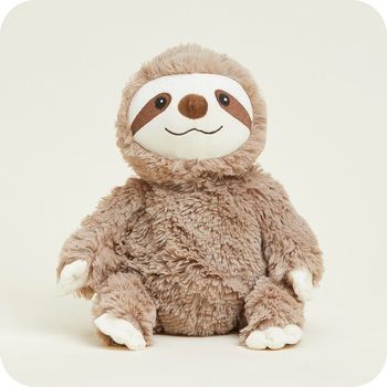 Warmies Sloth - Microwavable Lavender Scented Large 13” Brown Sloth Weighted Toy