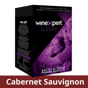Winexpert Classic - Cabernet Sauvignon - 30 Bottle Red Wine Ingredient Kit