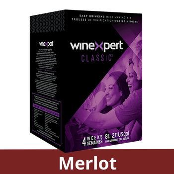 Winexpert Classic - Merlot - 30 Bottle Red Wine Ingredient Kit