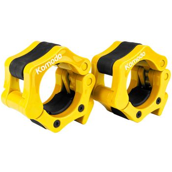 2 Inch Barbell Weight Collars - Yellow