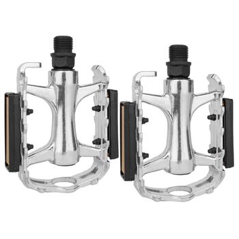 Alloy Bicycle Pedals - Silver