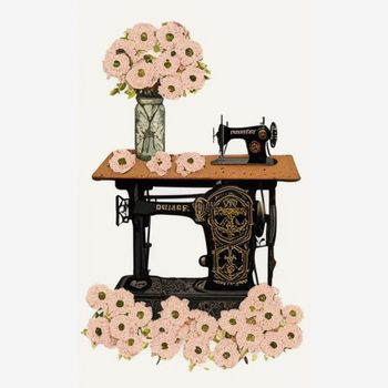 retro vintage-sewing machine