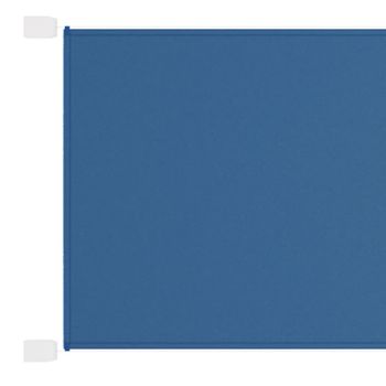vidaXL Vertical Awning Blue 60x600 cm Oxford Fabric