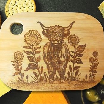 Highland Cow Cheeseboard