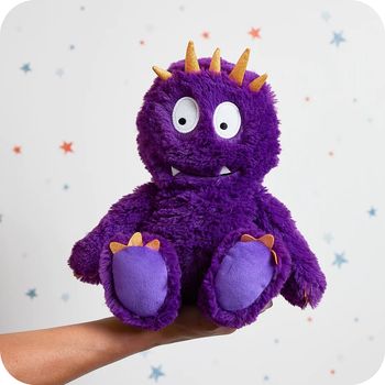 Warmies Microwavable Lavender Scented Large 13” Purple Monster Weighted Toy