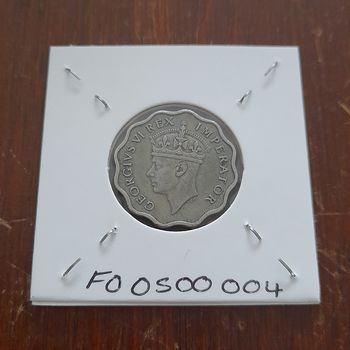 1938 Cyprus 1 Piastre Collectable Coin 