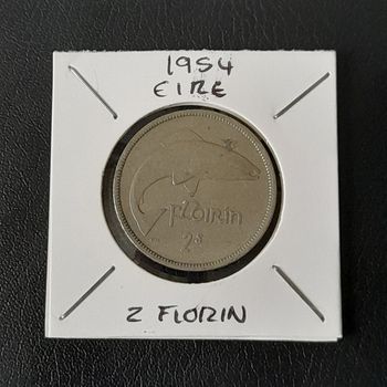 1954 Eire 2 Florin Collectable Coin