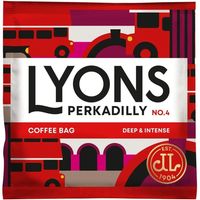 Lyons Perkadilly Coffee Bags Bulk Buy 150 Bags