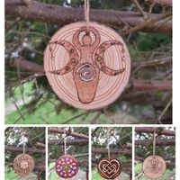 Wooden Tree Decorations